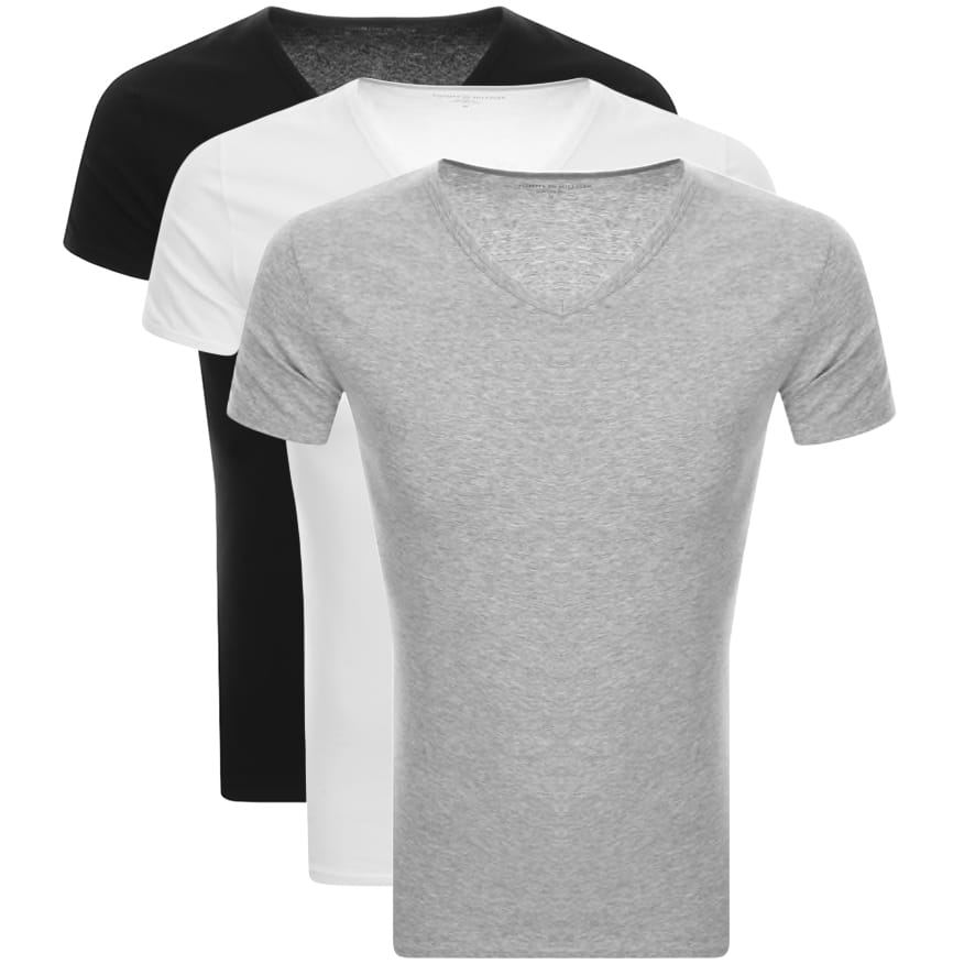 Alternative Image for ProductTommy Hilfiger Lounge 3 Pack V Neck T Shirts1